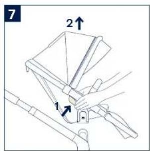 Nuna Ensemble - DEMI grow Seat & Bassinet Post Adapters - 9