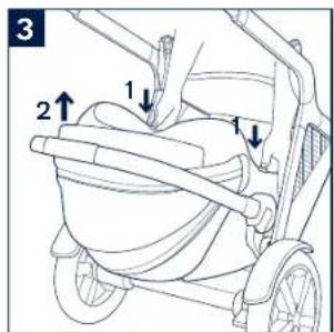 Nuna Ensemble - DEMI grow Car Seat Post Adapters - 5