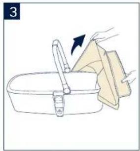 Nuna Nacelle - Using the Dream Drape™ - 5