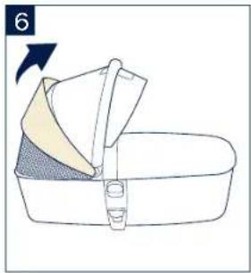 Nuna Nacelle - Using the Dream Drape™ - 6