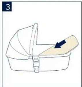 Nuna Nacelle - Removing the Bassinet Liner - 3
