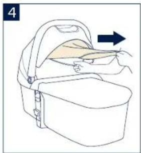 Nuna Nacelle - Using the Dream Drape™ - 2