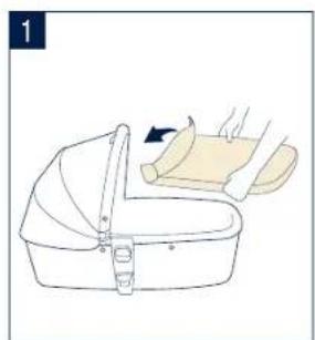 Nuna Nacelle - Removing Bassinet from the MIXX series Stroller in the Carry Cot Mode - 1