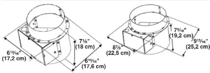 KITCHENAID W10446915 - Conduit du commutateur de début d'air de compensation (installé sur la hotte) - 1