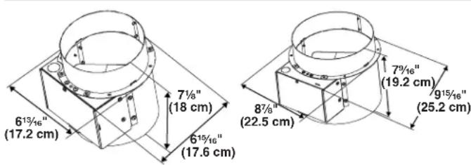 KITCHENAID W10446915 - 6'' (15.2 cm) Kit W10446915 8" (20.3 cm) Kit W10446916 - 1