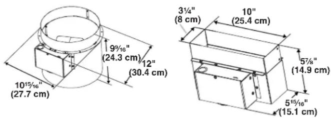 KITCHENAID W10446915 - 6'' (15.2 cm) Kit W10446915 8" (20.3 cm) Kit W10446916 - 2