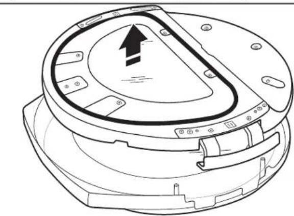 WHIRLPOOL W10277499 - Lift out inner door assembly - 1