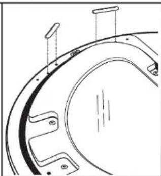 WHIRLPOOL W10277499 - Remove bolt hole covers - 2