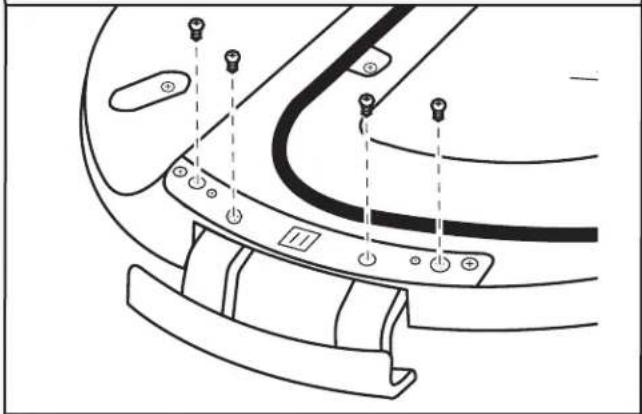 WHIRLPOOL W10277499 - Move hinge to other side and replace screws - 1