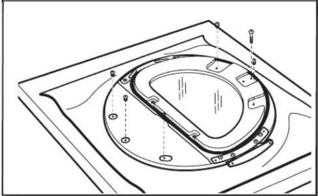 WHIRLPOOL W10277499 - Réassembler la porte - 1