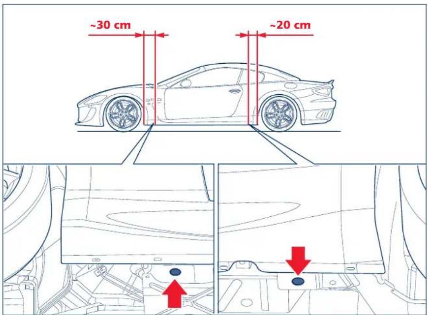 Maserati GranCabrio (2014) - Roue de secours compacte (sur demande) - 8