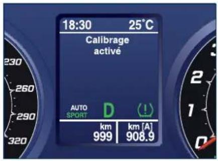 Maserati GranCabrio (2014) - Calibrage du système - 1