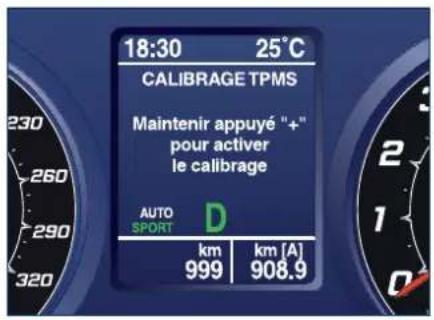 Maserati GranCabrio (2014) - Système TPMS - Contrôle de la pression des pneus (sur demande) - 2