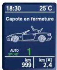 Maserati GranCabrio (2014) - CYCLE DE FERMETURE : - 11