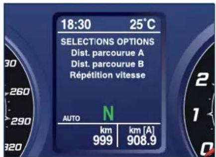 Maserati GranCabrio (2014) - Page d'écran RPM Indicator - 1