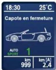 Maserati GranCabrio (2014) - CYCLE DE FERMETURE : - 7