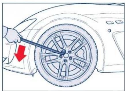 Maserati GranCabrio (2014) - Roue de secours compacte (sur demande) - 7