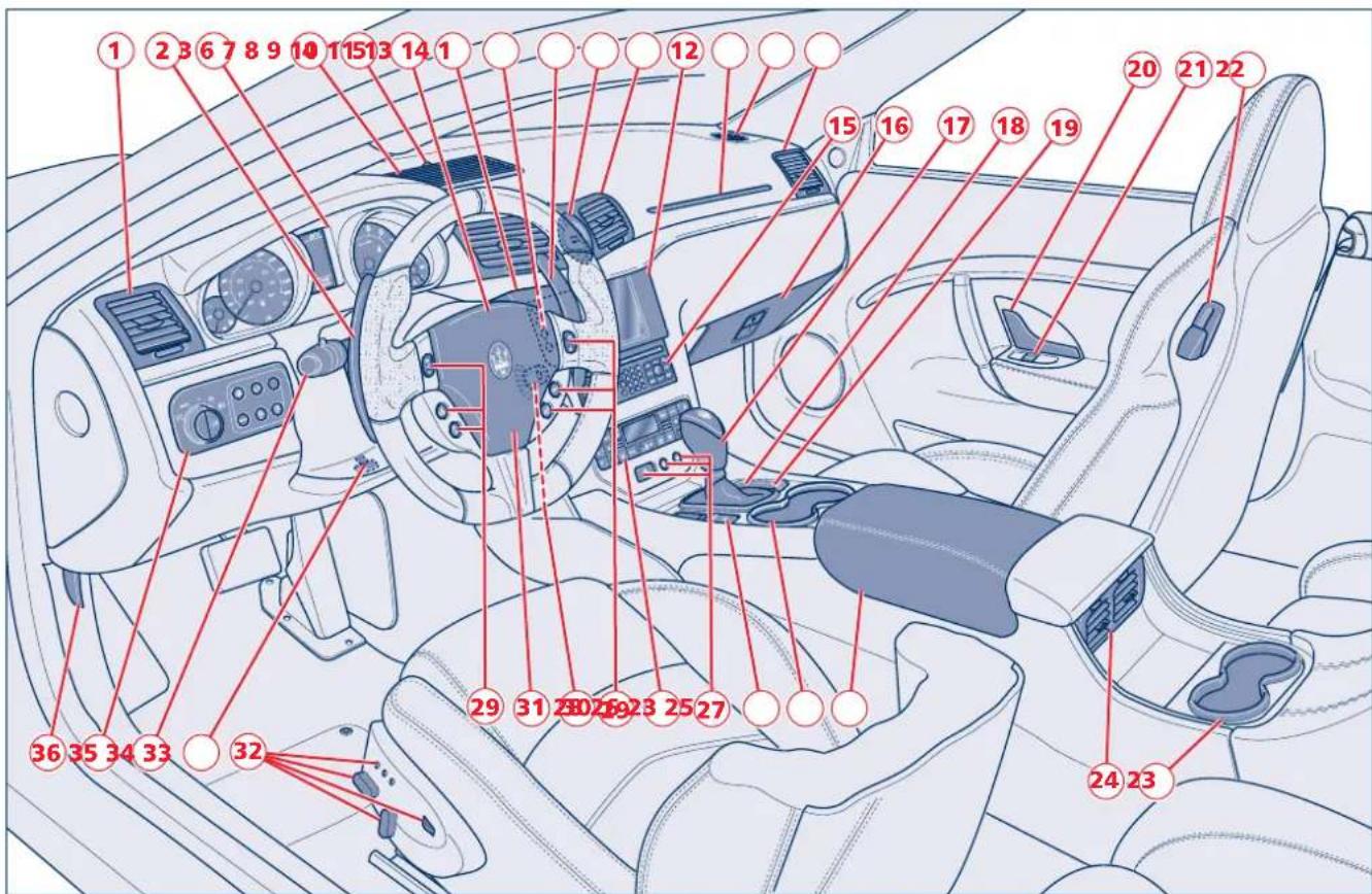 Maserati GranCabrio (2014) - Planche - 1