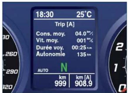 Maserati GranCabrio (2014) - Page d'écran comport - 1
