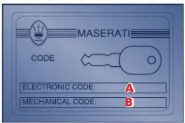 Maserati GranCabrio Sport (2013) - Plaque récapitulative des données d'identifi cation - 2