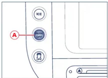 Maserati GranCabrio Sport (2013) - Frein de stationnement électrique - 2