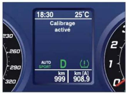 Maserati GranCabrio Sport (2013) - Calibrage du système - 1