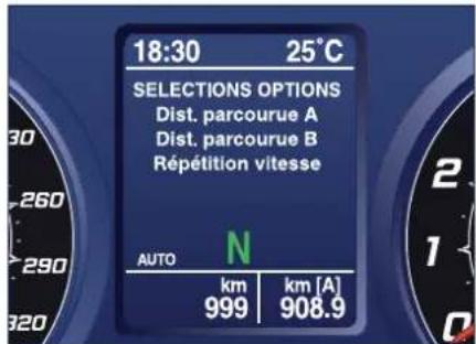 Maserati GranCabrio Sport (2013) - Page d'écran RPM Indicator - 1