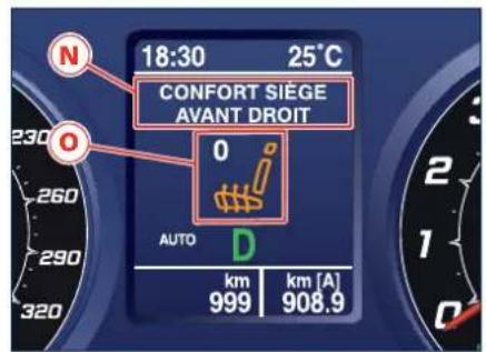 Maserati GranCabrio Sport (2015) - Page d'écran confort - 3