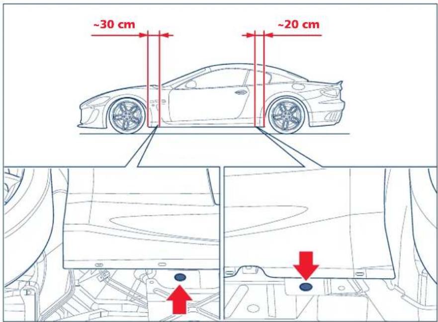 Maserati GranCabrio Sport (2015) - Roue de secours compacte (sur demande) - 8