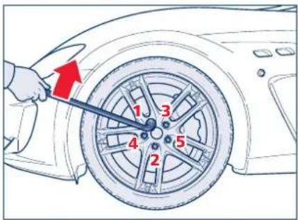 Maserati GranCabrio Sport (2015) - Roue de secours compacte (sur demande) - 12