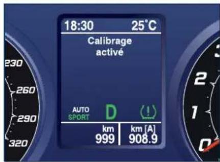 Maserati GranCabrio Sport (2015) - Calibrage du système - 1