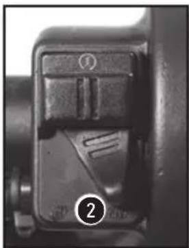 Sherco 250 SEF (2020) - ■ Injection system mapping switch - 2
