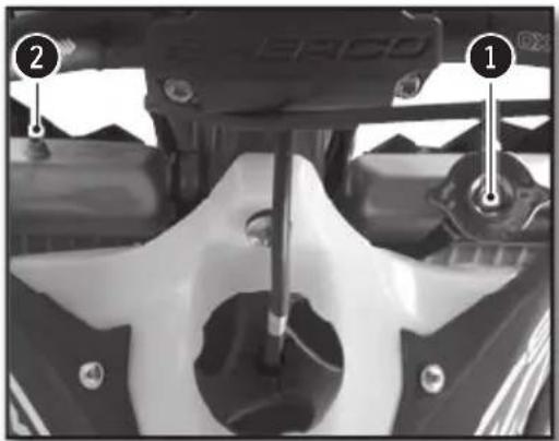 Sherco 250 SEF (2020) - VIDANGE DU LIQUIDE DE REFROIDISSEMENT - 1