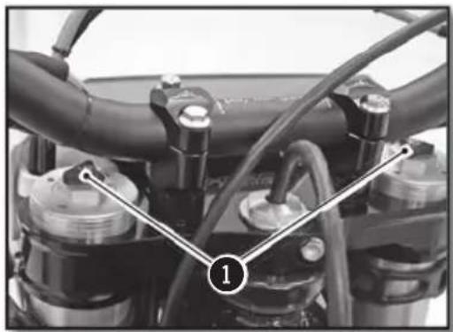 Sherco 250 SEF (2020) - FORK REBOUND ADJUSTMENT - 1