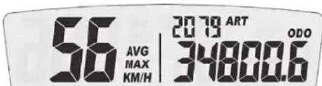 56 AVG MAX KM/H | 2019 ART 34800.6 ODO