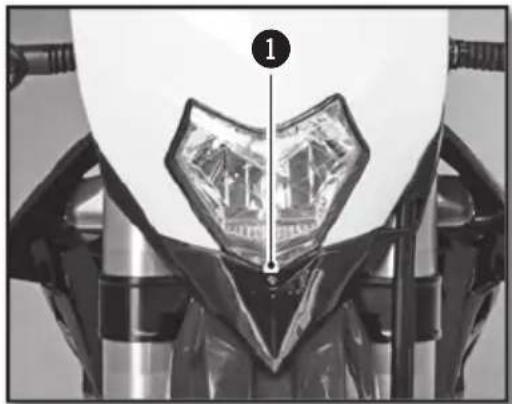 Sherco 250 SEF (2020) - ADJUSTING THE HEADLIGHT BEAM - 1