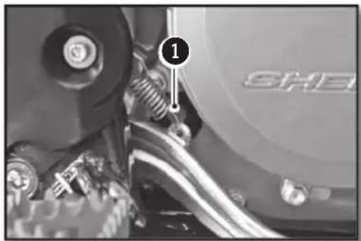 Sherco 250 SEF (2020) - CHECKING THE ENGINE OIL LEVEL - 1