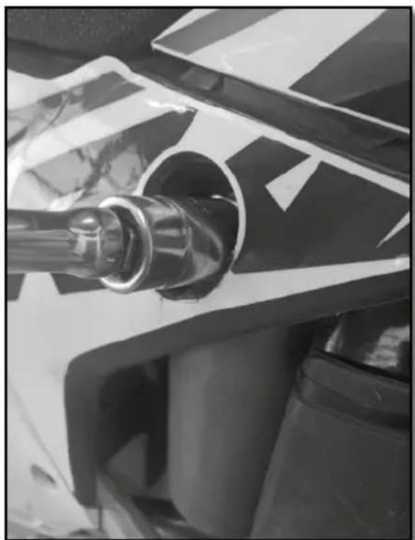 Sherco 450 SEFR (2019) - RéGLAGE DE LA COMPRESSION HAUTE VITESSE DE L'AMORTISSEUR - 2