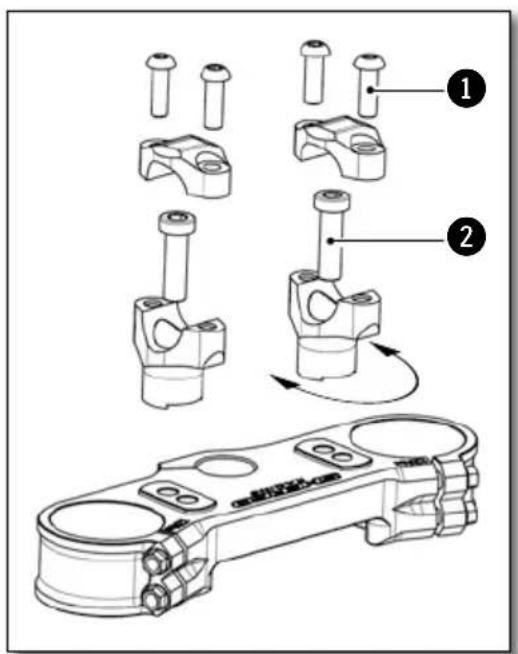 Sherco 450 SEFR (2019) - HANDLEBAR POSITION - 3