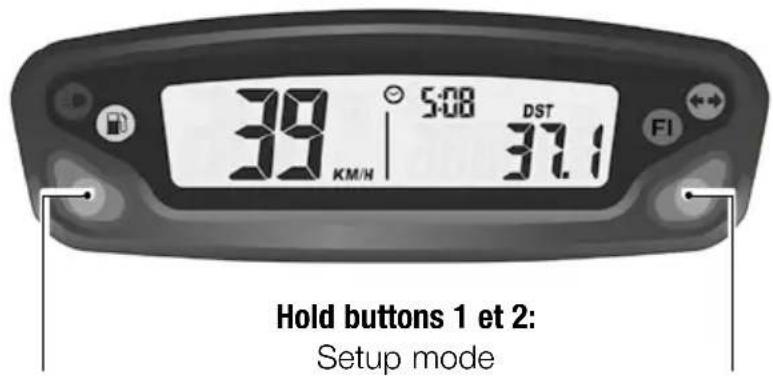 Sherco 450 SEFR (2019) - MOTORCYCLE COMPUTER INSTRUCTIONS - 1