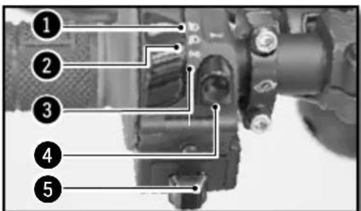 Sherco 450 SEFR (2019) - Left switch (450 SEF) - 1
