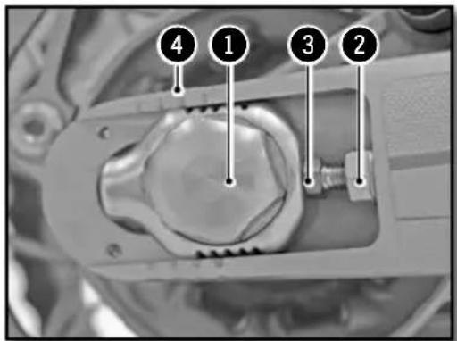 Sherco 450 SEFR (2019) - ADJUSTING THE CHAIN TENSION - 1