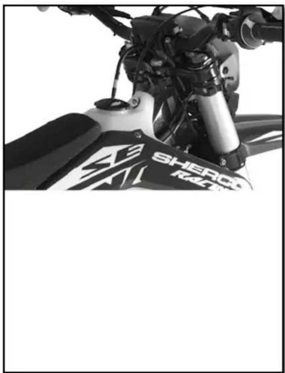 Sherco 450 SEF (2021) - EINSTELLUNG DER DRUCKSTUFE DES STOSSDÄMPFERS AUF HOHE DÄMPFUNGSGESCHWINDIGKEIT - 2