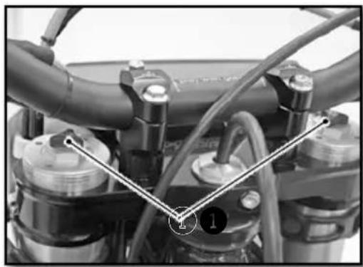 Sherco 450 SEF (2021) - FORK REBOUND ADJUSTMENT - 1
