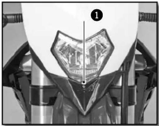 Sherco 450 SEF (2021) - ADJUSTING THE HEADLIGHT BEAM - 1
