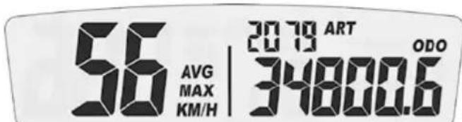 56 AVG MAX KM/H | 2019 ART 34800.6 ODO