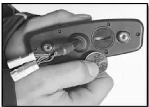 Sherco 450 SEF (2021) - REPLACING THE MOTORCYCLE COMPUTER BATTERY - 3