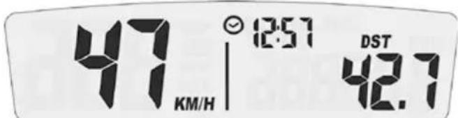 47 KM/H 12:51 DST 42.7
