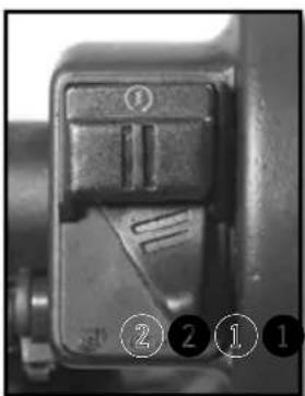 Sherco 450 SEF (2021) - ■ Injection system mapping switch - 2