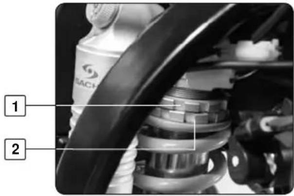 Sherco SE4.5iF (2010) - Control del juego de bielas - 1